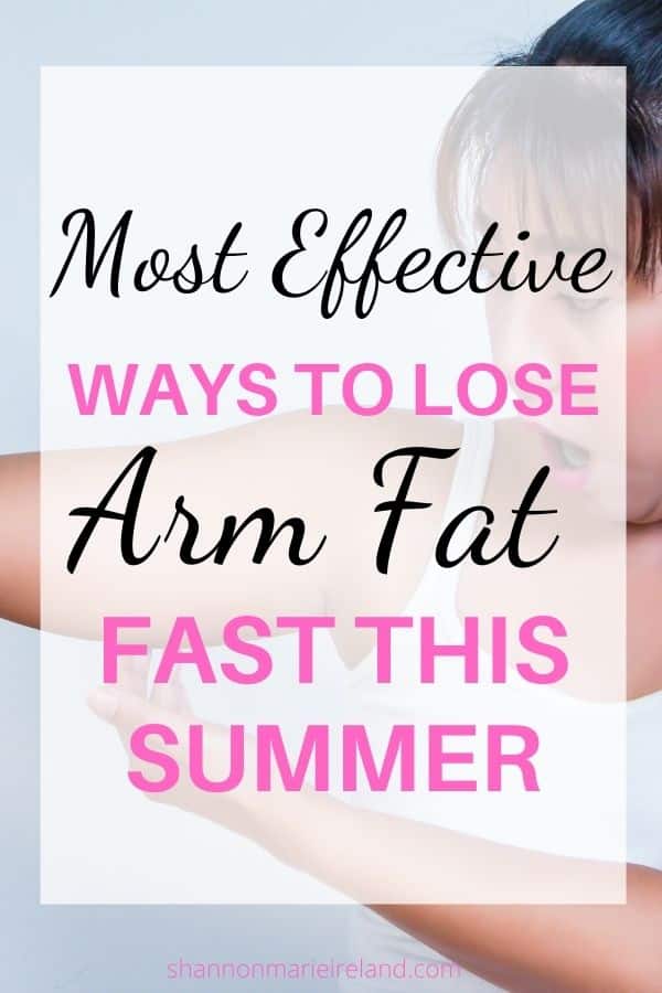 how to lose arm fat