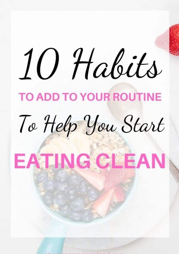 how to start eating clean as a beginner