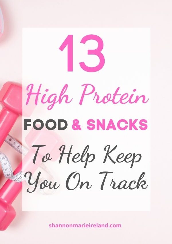 high protein foods